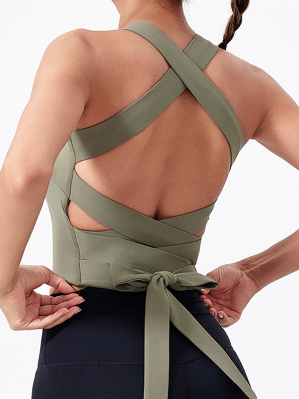 Backless Bow-knot Tank