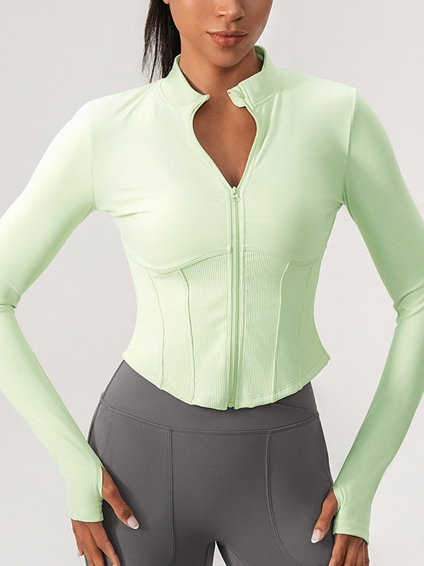 Corset Zipper Jacket