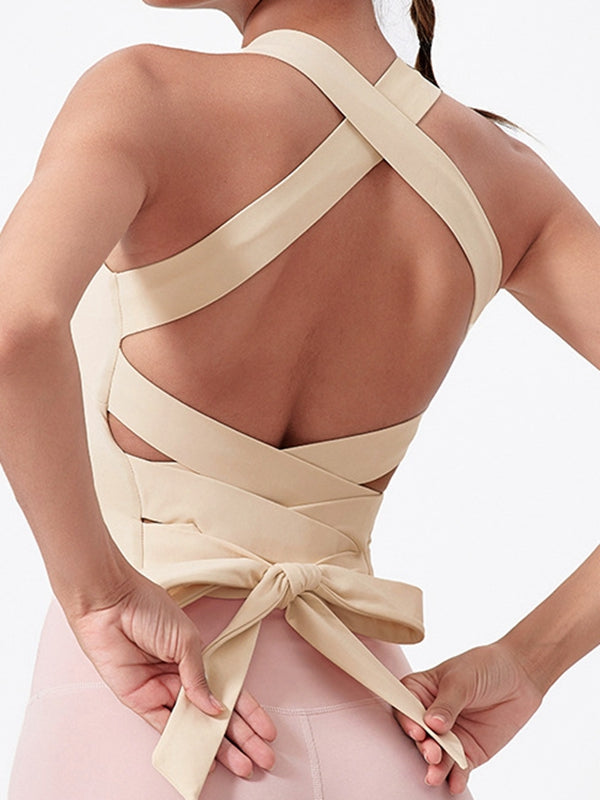 Backless Bow-knot Tank