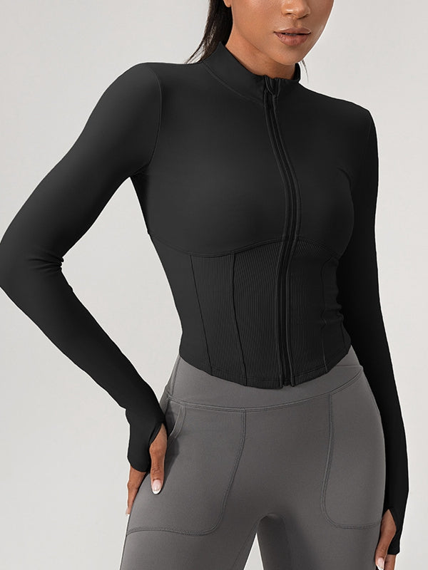 Corset Zipper Jacket
