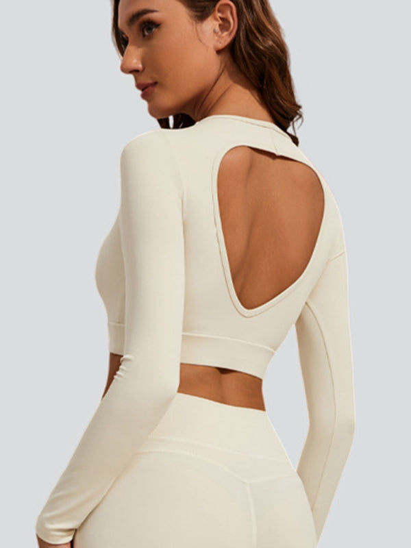 Bakless Cropped Long Sleeves
