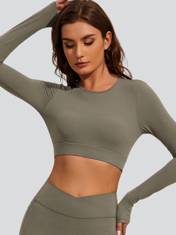 Bakless Cropped Long Sleeves